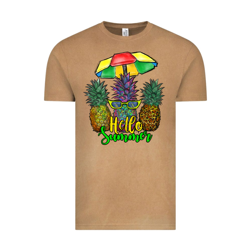 Hello Summer Pineapples Vintage Tee by RanaPortraitStore | Teevron