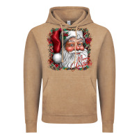 Vintage Coffee merry Christmas santa Vintage Hoodie - CowhideDigitalArt
