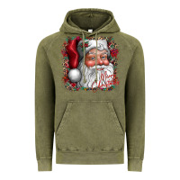 Vintage Olive merry Christmas santa Vintage Hoodie - CowhideDigitalArt