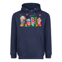 Navy summer coffee cups Heavyweight Hoodie - Jasminsmagicworld