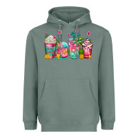 Sage summer coffee cups Heavyweight Hoodie - Jasminsmagicworld