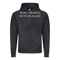 Vintage Black make orwell fiction Vintage Hoodie - artisFamous