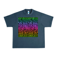 Midnight Navy tiger glitter seamless pattern Urban Heavy Tee - BundleAndBundleShop