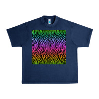 Navy tiger glitter seamless pattern Urban Heavy Tee - BundleAndBundleShop