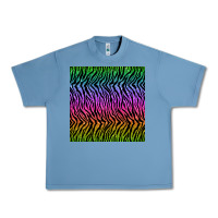Pebble Blue tiger glitter seamless pattern Urban Heavy Tee - BundleAndBundleShop