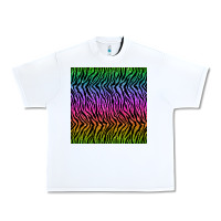 White tiger glitter seamless pattern Urban Heavy Tee - BundleAndBundleShop