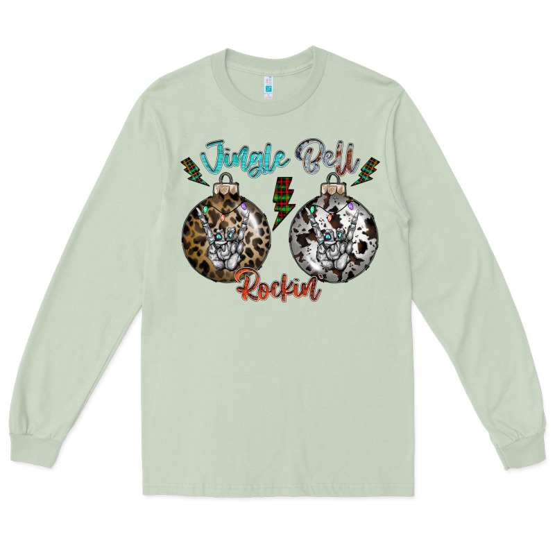 Jingle Bell Rockin Long Sleeve Tee by CowhideDigitalArt | Teevron