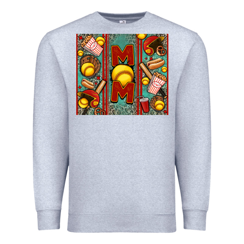 Softball Mom Premium Sweatshirt by Jasminsmagicworld | Teevron