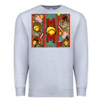 Heather Grey softball mom Premium Sweatshirt - Jasminsmagicworld