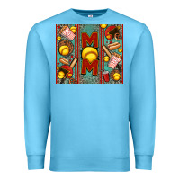 Ocean Blue softball mom Premium Sweatshirt - Jasminsmagicworld