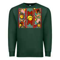 Sports Green softball mom Premium Sweatshirt - Jasminsmagicworld