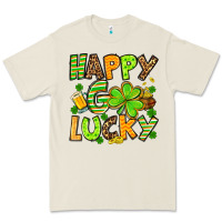 Bone St. Patrick's Happy go lucky Premium Tee - OliviaCreatesArt