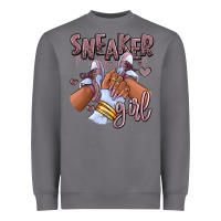 Storm sky j mauve sneaker girl afro woman Heavyweight Sweatshirt - RanaPortraitStore