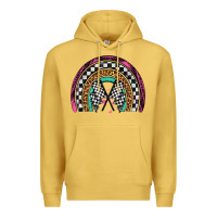 Antique Gold race leopard rainbow Premium Hoodie - Artiststas