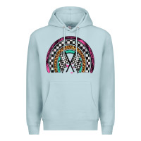 Blue Mist race leopard rainbow Premium Hoodie - Artiststas