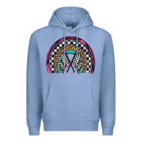 Colony Blue race leopard rainbow Premium Hoodie - Artiststas