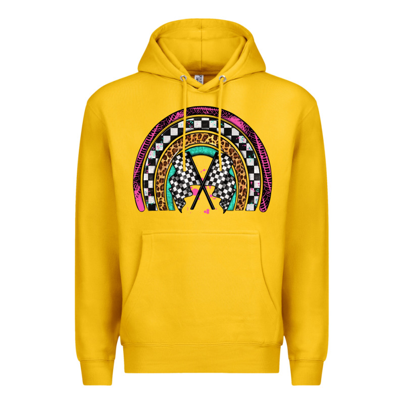 Race Leopard Rainbow Premium Hoodie by Artiststas | Teevron