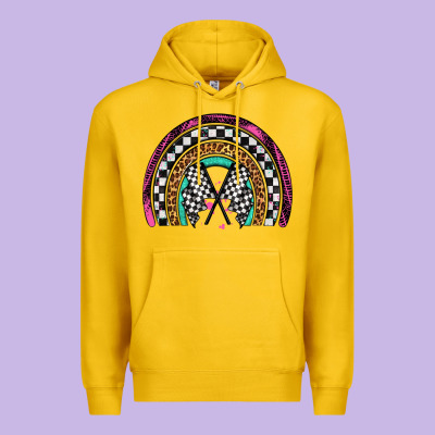 Race Leopard Rainbow Premium Hoodie Designed By Artiststas