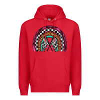 Red race leopard rainbow Premium Hoodie - Artiststas