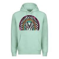 Seafoam race leopard rainbow Premium Hoodie - Artiststas
