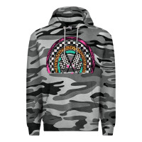 Slate Camo race leopard rainbow Premium Hoodie - Artiststas