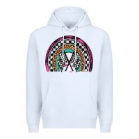 White race leopard rainbow Premium Hoodie - Artiststas