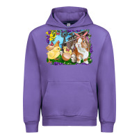 Tulip easter farm chicks and bunny Urban Hoodie - RanaPortraitStore