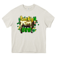 St. Patrick's Day Cow Heavy Core Tee | Teevron