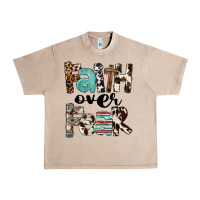French Oak Faith Over Fear Urban Heavy Tee - FaDigitalArtStudio