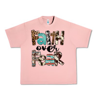 Salmon Faith Over Fear Urban Heavy Tee - FaDigitalArtStudio