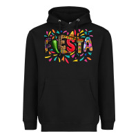 Black Fiesta Heavyweight Hoodie - RanaPortraitStore