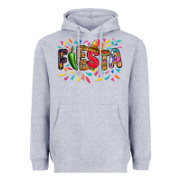 Heather Grey Fiesta Heavyweight Hoodie - RanaPortraitStore