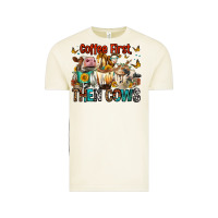 Vintage Arctic Coffee First Then Cows Vintage Tee - FaDigitalArtStudio