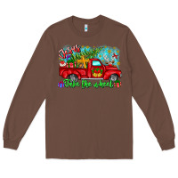 Chestnut jesus take the wheel Long Sleeve Tee - CowhideDigitalArt