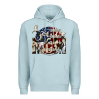 Blue Mist soccer mom Premium Hoodie - Jasminsmagicworld