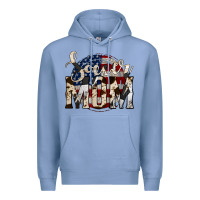 Colony Blue soccer mom Premium Hoodie - Jasminsmagicworld