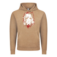 Vintage Coffee friends horror face mashup horror movies halloween Vintage Hoodie - artisFamous