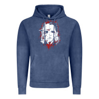 Vintage Denim friends horror face mashup horror movies halloween Vintage Hoodie - artisFamous