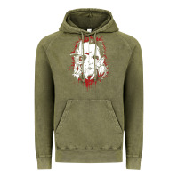 Vintage Olive friends horror face mashup horror movies halloween Vintage Hoodie - artisFamous