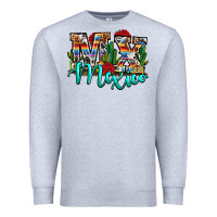 Heather Grey MX Mexico Premium Sweatshirt - RanaPortraitStore