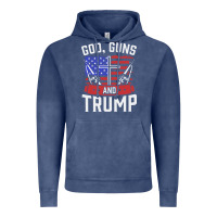 Vintage Denim god guns and trump Vintage Hoodie - artisFamous