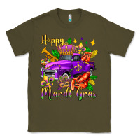 Army Green happy mardi gras truck olivia Classic Tee - OliviaCreatesArt