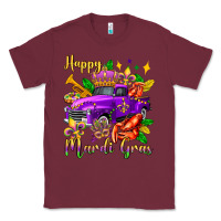 Burgundy happy mardi gras truck olivia Classic Tee - OliviaCreatesArt