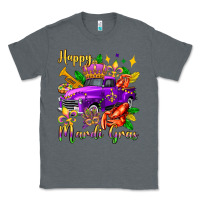 Charcoal Heather happy mardi gras truck olivia Classic Tee - OliviaCreatesArt