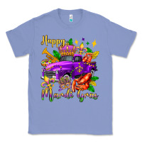 Colony Blue happy mardi gras truck olivia Classic Tee - OliviaCreatesArt