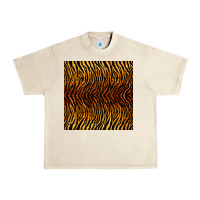 Sandshell tiger seamless pattern Urban Heavy Tee - BundleAndBundleShop