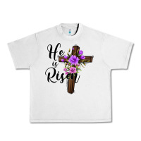 Lunar Rock he is risen matthew 28 6 Urban Heavy Tee - Jasminsmagicworld