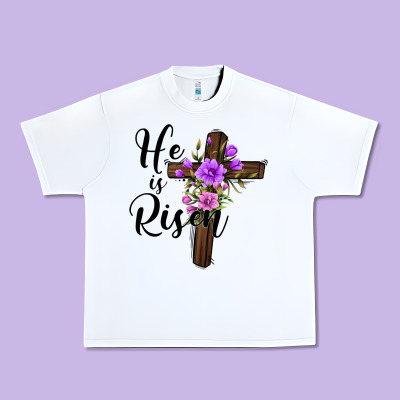 He Is Risen Matthew 28 6 Urban Heavy Tee Designed By Jasminsmagicworld
