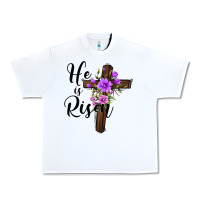 White he is risen matthew 28 6 Urban Heavy Tee - Jasminsmagicworld