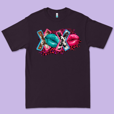 Western Xoxo Premium Tee Designed By Fadigitalartstudio
